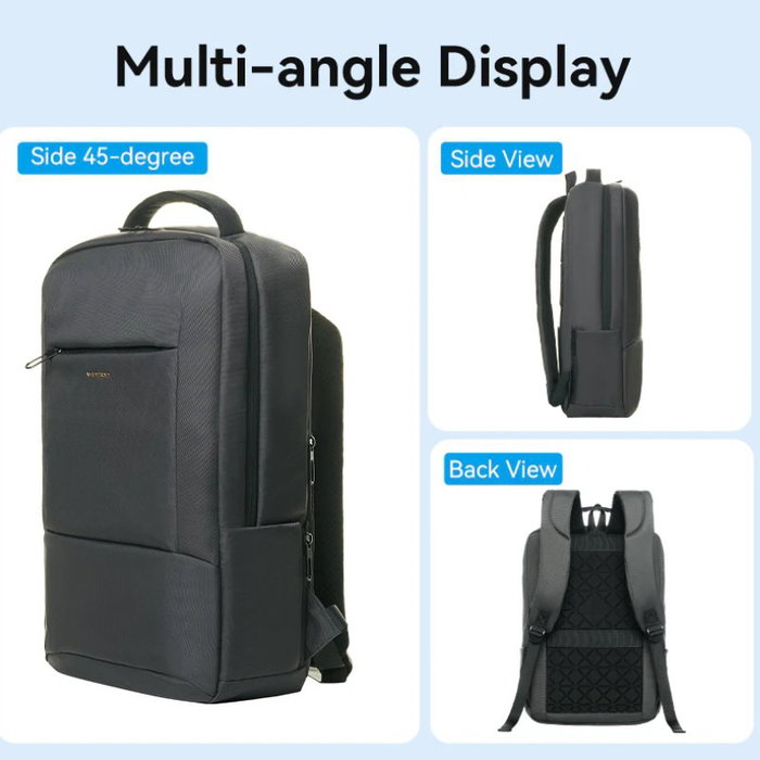Vention Mochila KRNB0 para Portátiles hasta 15.6 pulgadas, 23L, Gris oscuro Vention Mochila KRNB0 para Portátiles hasta 15.6 pulgadas, 23L, Gris oscuro